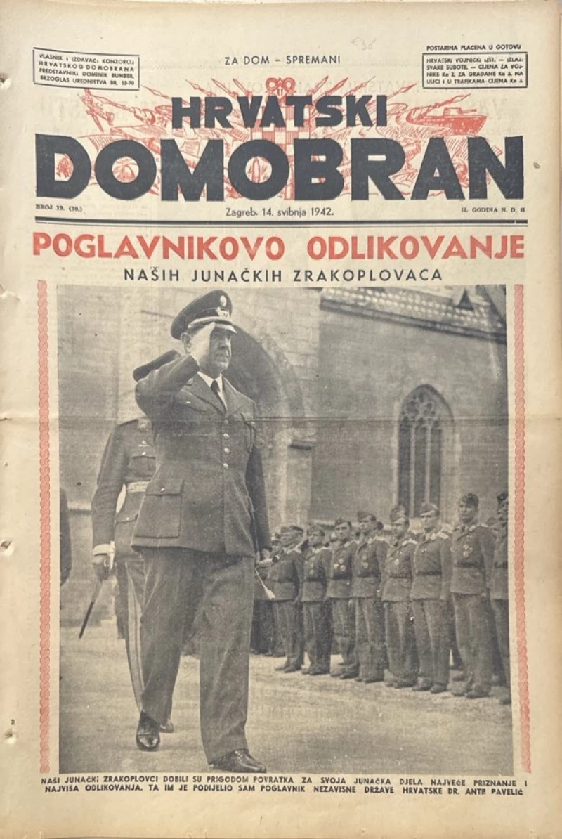 Hrvatski domobran - broj 19/1942