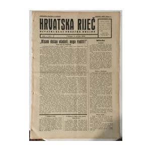 Hrvatska riječ 5/1942