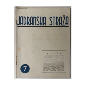 Jadranska straža 7/1938