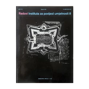 Milan Prelog (ur.): Radovi Instituta za povijest umjetnosti - broj 8/ 1984.