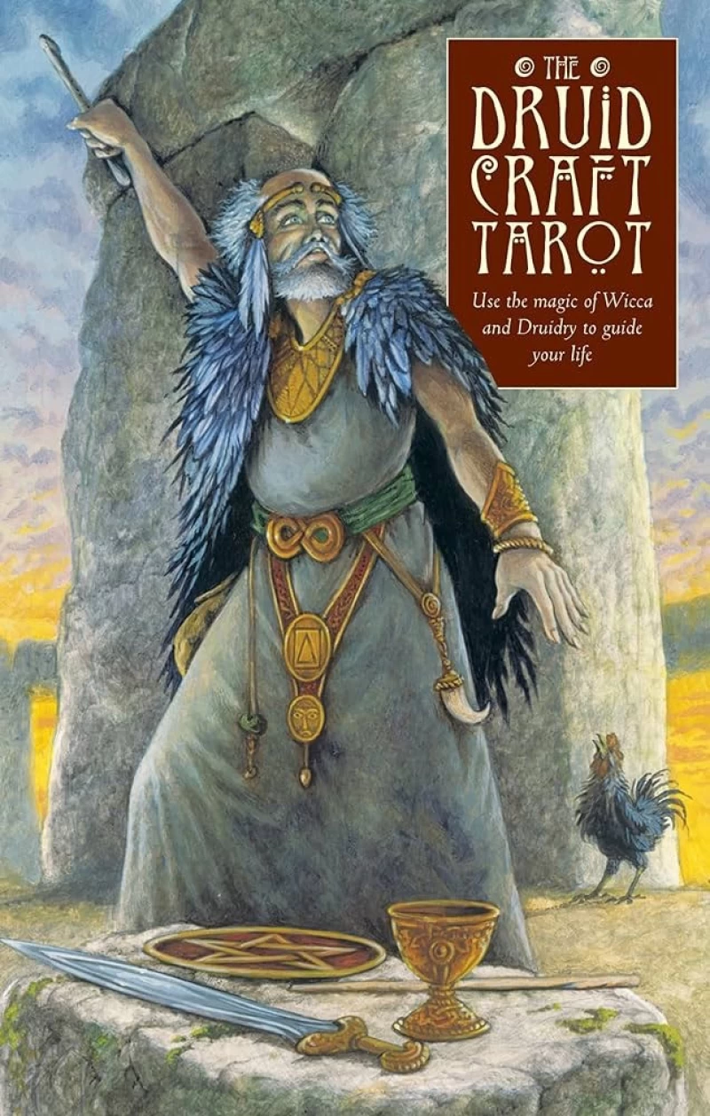 Philip Carr-Gomm, Stephanie Carr-Gomm: Druidcraft Tarot - Use the Magic of Wicca and Druidry to Guide Your Life