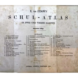 E. von Sydow's: Schul-Atlas in zwei und vierzig Karten.