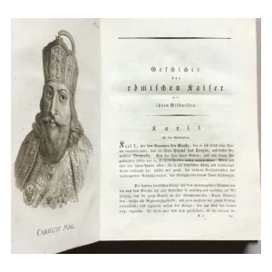 ANTON REICHSRITTER VON GEUSAU, GESCHICHTE DER ROMISCHEN KAISER MIT IHREN BILDNISSEN, WIEN, 1807.