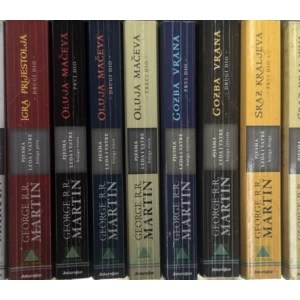George R. R. Martin: Pjesma leda i vatre (knjige 1-4) 1-9