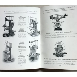 FAY&amp;EGAN COMPANY, GEWIDMET, DIE LIGHTNING MASCHINEN, KATALOG