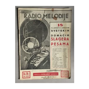 STRAHOV, RADIO MELODIJE, 18 NAJPOPULARNIJIH SVETSKIH I DOMAĆIH ŠLAGERA I PESAMA, BROJ 225
