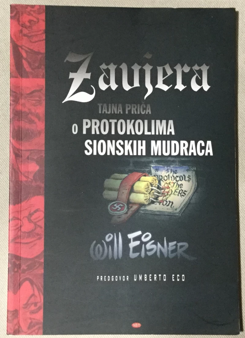 Eisner Will: Zavjera - tajna priča o protokolima sionskih mudraca