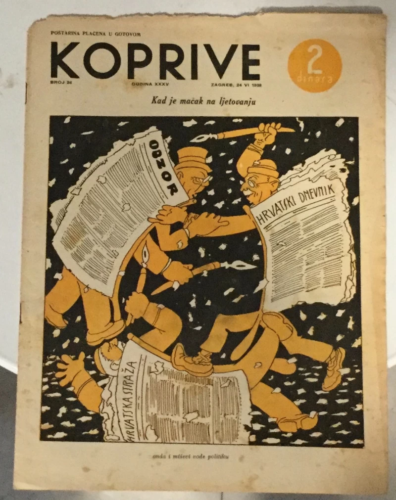 Koprive humorističko-satirički list 26/1938.