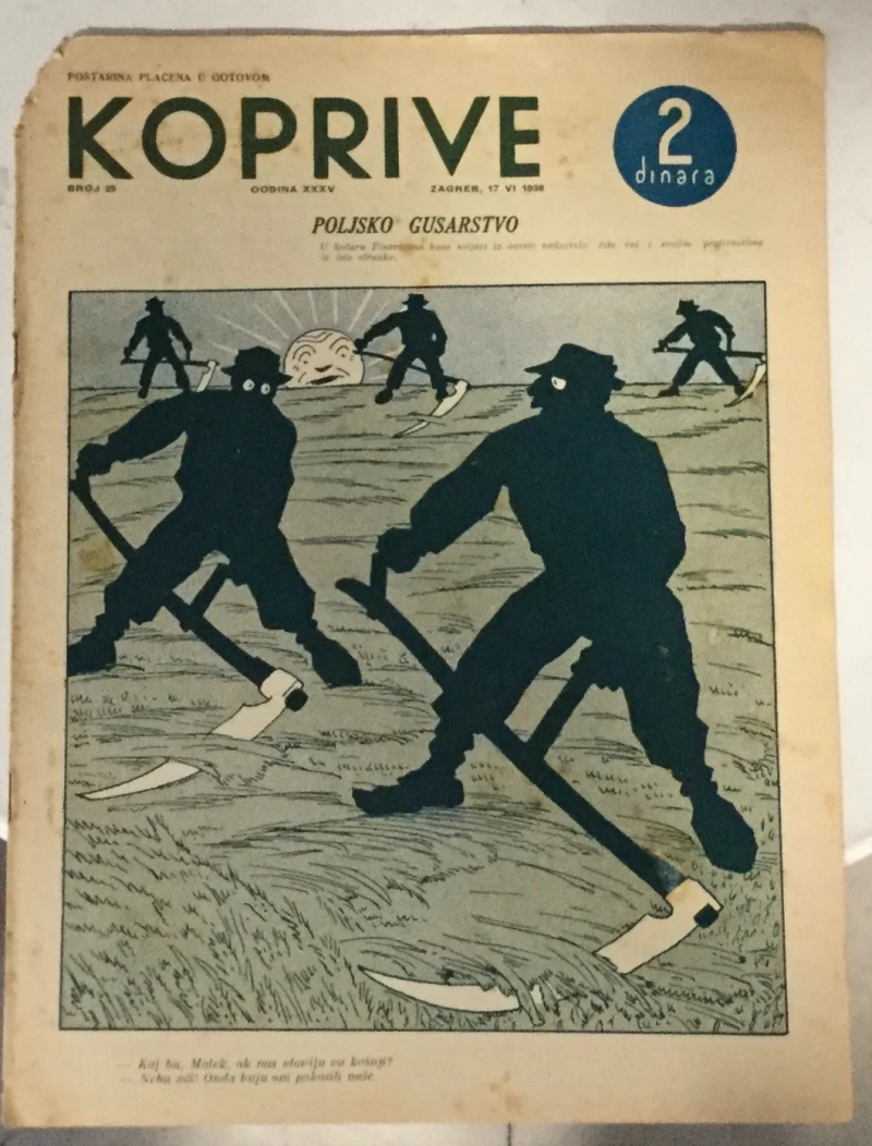 Koprive humorističko-satirički list 25/1938.