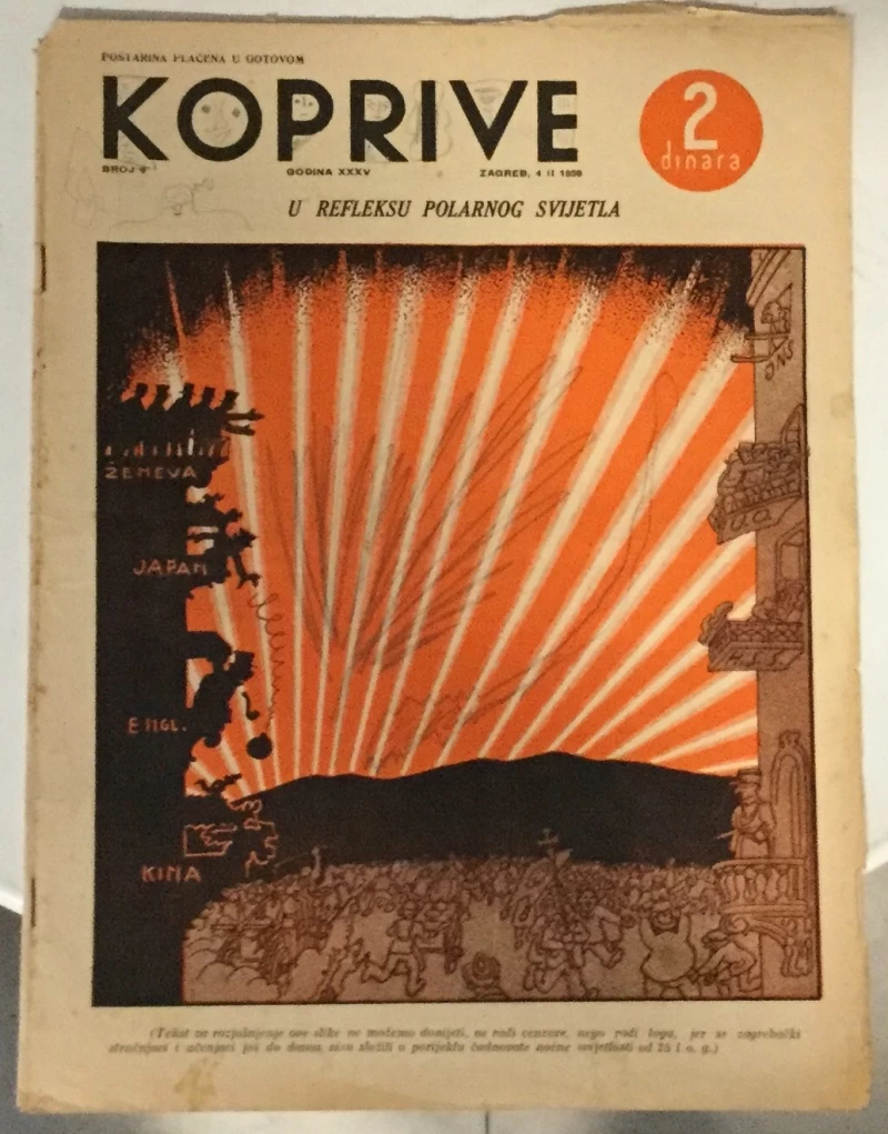 Koprive humorističko-satirički list 6/1938.