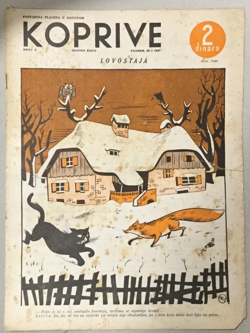 Koprive humorističko-satirički list 5/1937.