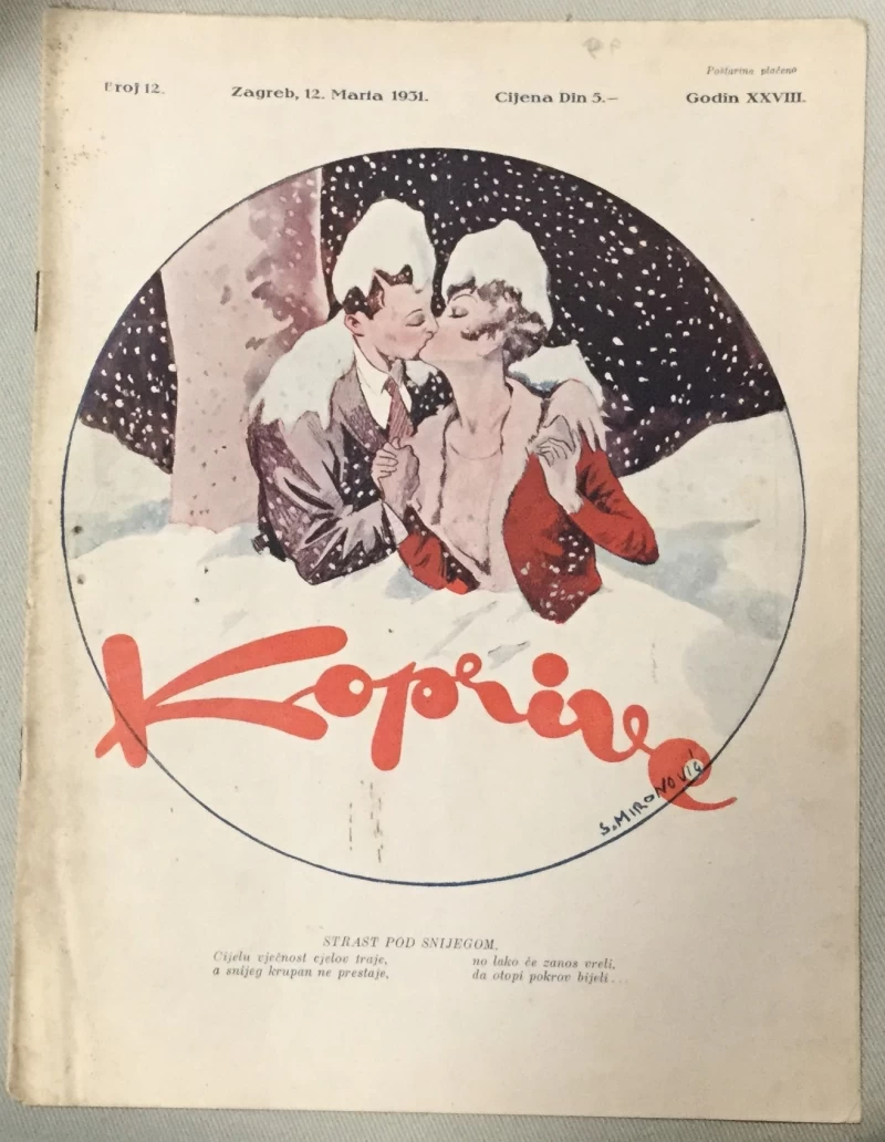 Koprive humorističko-satirički list 12/1931.