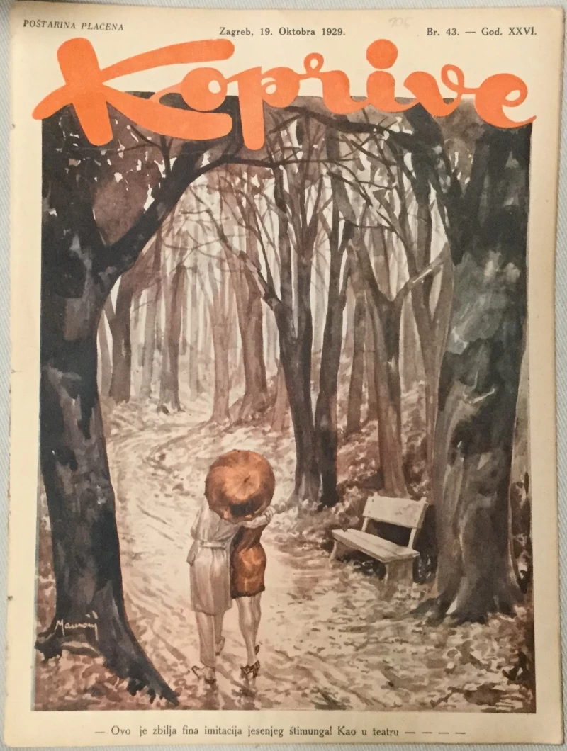Koprive humorističko-satirički list 43/1929.