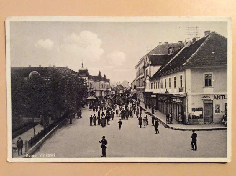 VINKOVCI STARA RAZGLEDNICA KORSO 1932.