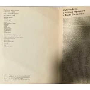 Meštrović u karikaturi i likovnoj kritici (do 2. svjetskog rata)