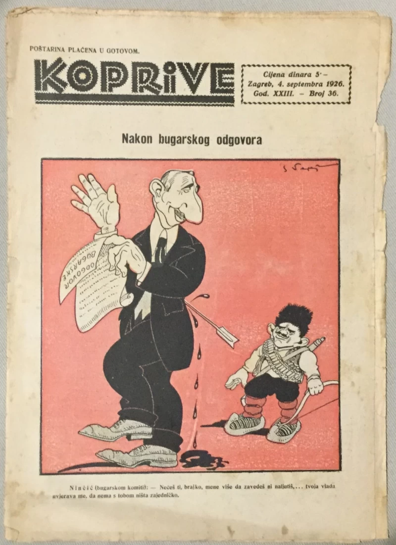 Koprive humorističko-satirički list 36/1926.