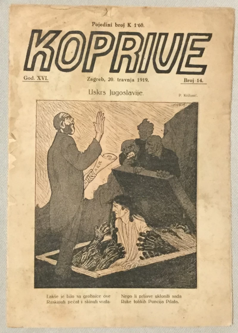 Koprive humorističko-satirički list 14/1919.
