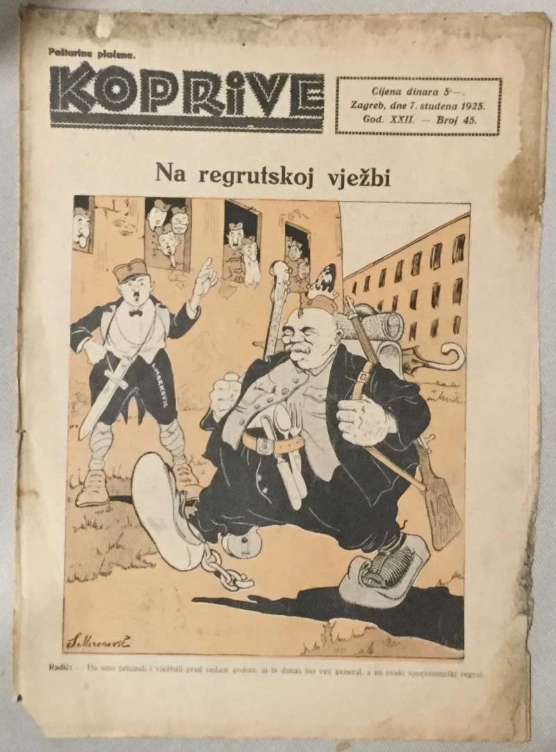 Koprive humorističko-satirički list 45/1925.