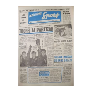 Časopis Narodni sport: Broj 1149/1959