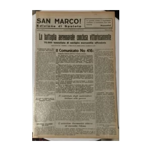 San Marco! Edizione di Spalato 74/I