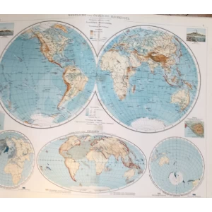 ANDREES, HANDATLAS,  WIENV, 1912.