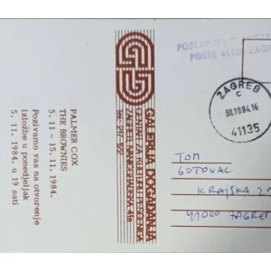 Palmer Cox The Brownies 5.11-15.11.1984: pošiljatelj Tomislav Gotovac