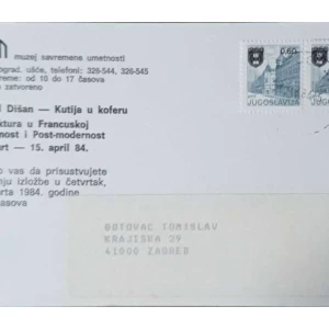 Marsel Dišan: Kutija u koferu: pošiljatelj Tomislav Gotovac