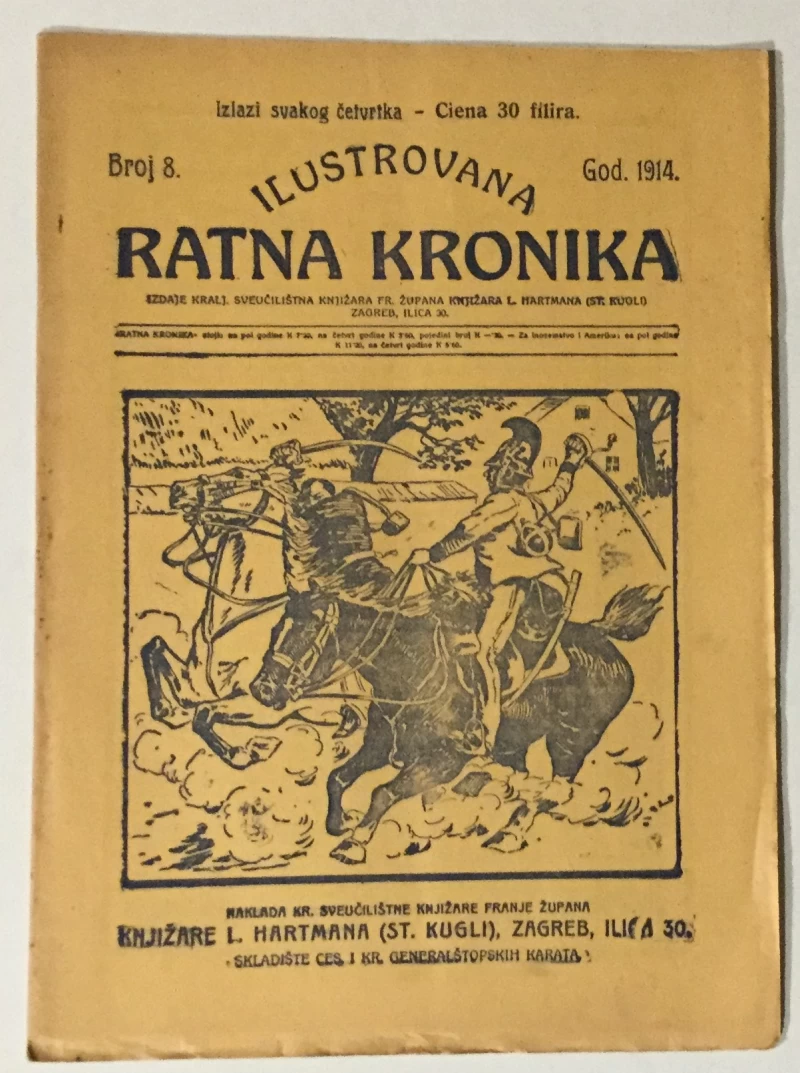 Ilustrovana ratna kronika 8/1914.