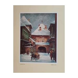 Kirin Vladimir: Stari Zagreb: Mapa 12 reprodukcija