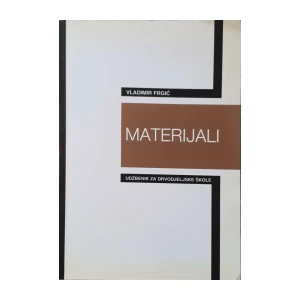 Vladimir Frgić: Materijali