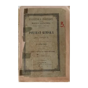 Petar Tomić: POVIEST RIMSKA DO CAREVA