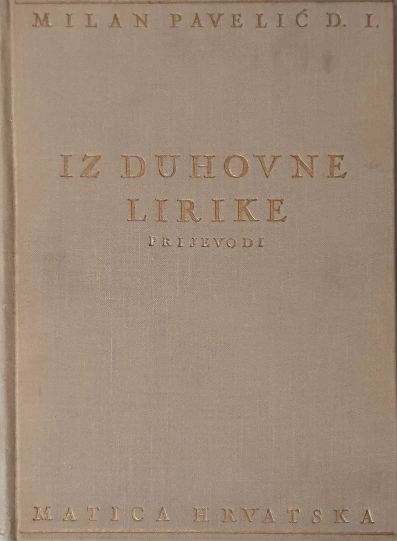 Milan Pavelić: Iz duhovne lirike