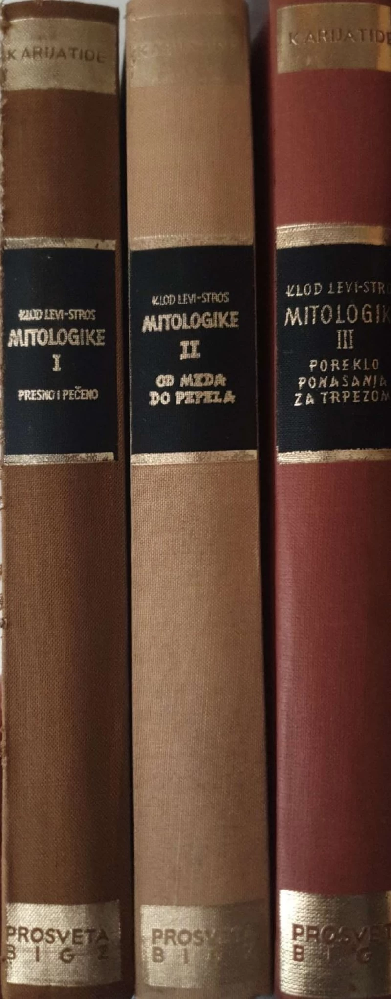 Klod Levi-Stros: Mitologike I-III