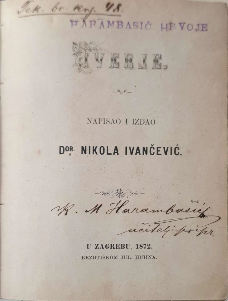 Nikola Ivančević: Iverje