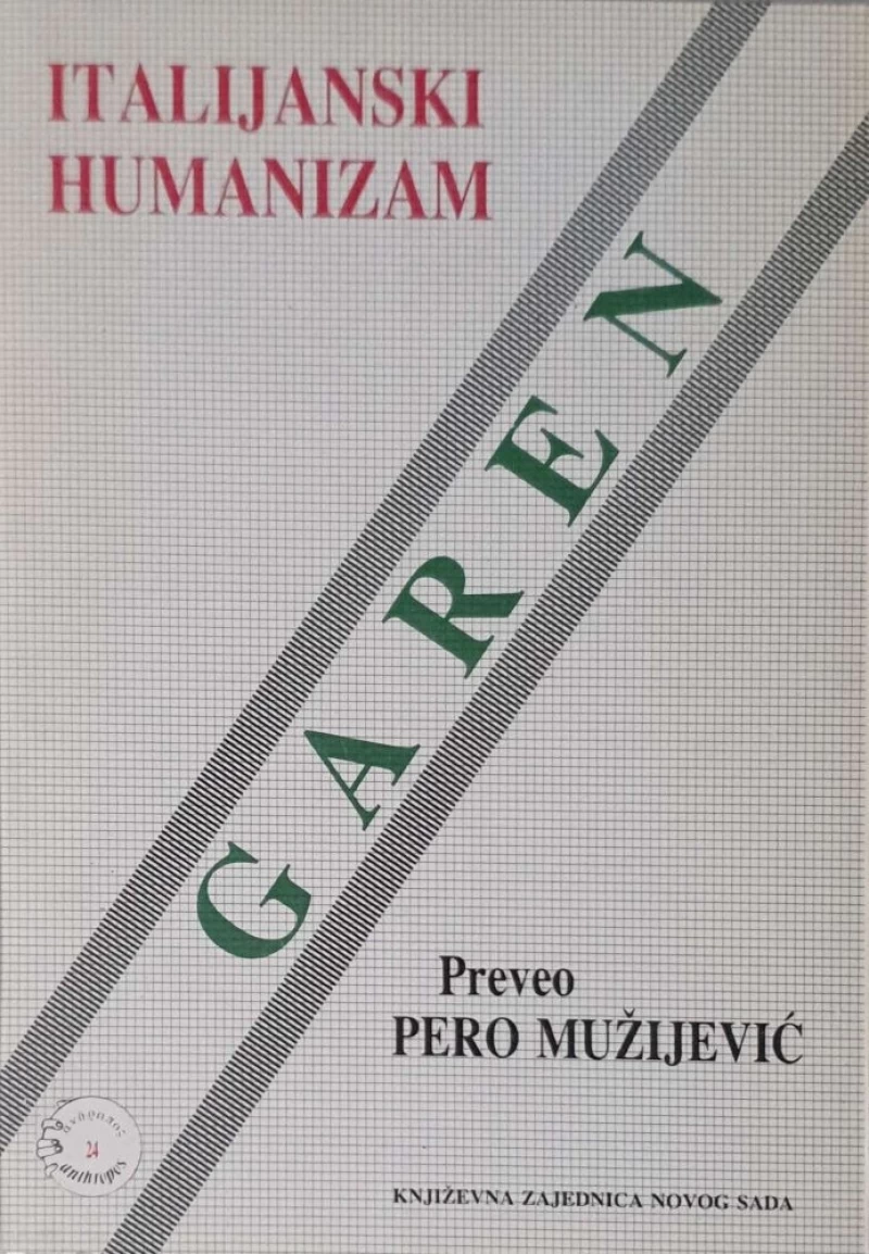 Euđenio Garen: Italijanski humanizam