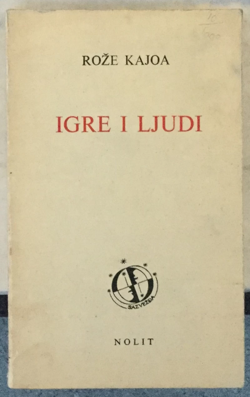Caillois Roger: Igre i ljudi