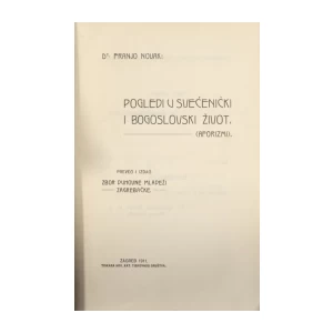 Novak Franjo: Pogledi u svećenički i bogoslovski život