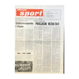 Šibenski sport broj 32/1971