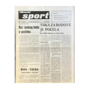 Šibenski sport broj 30/1971