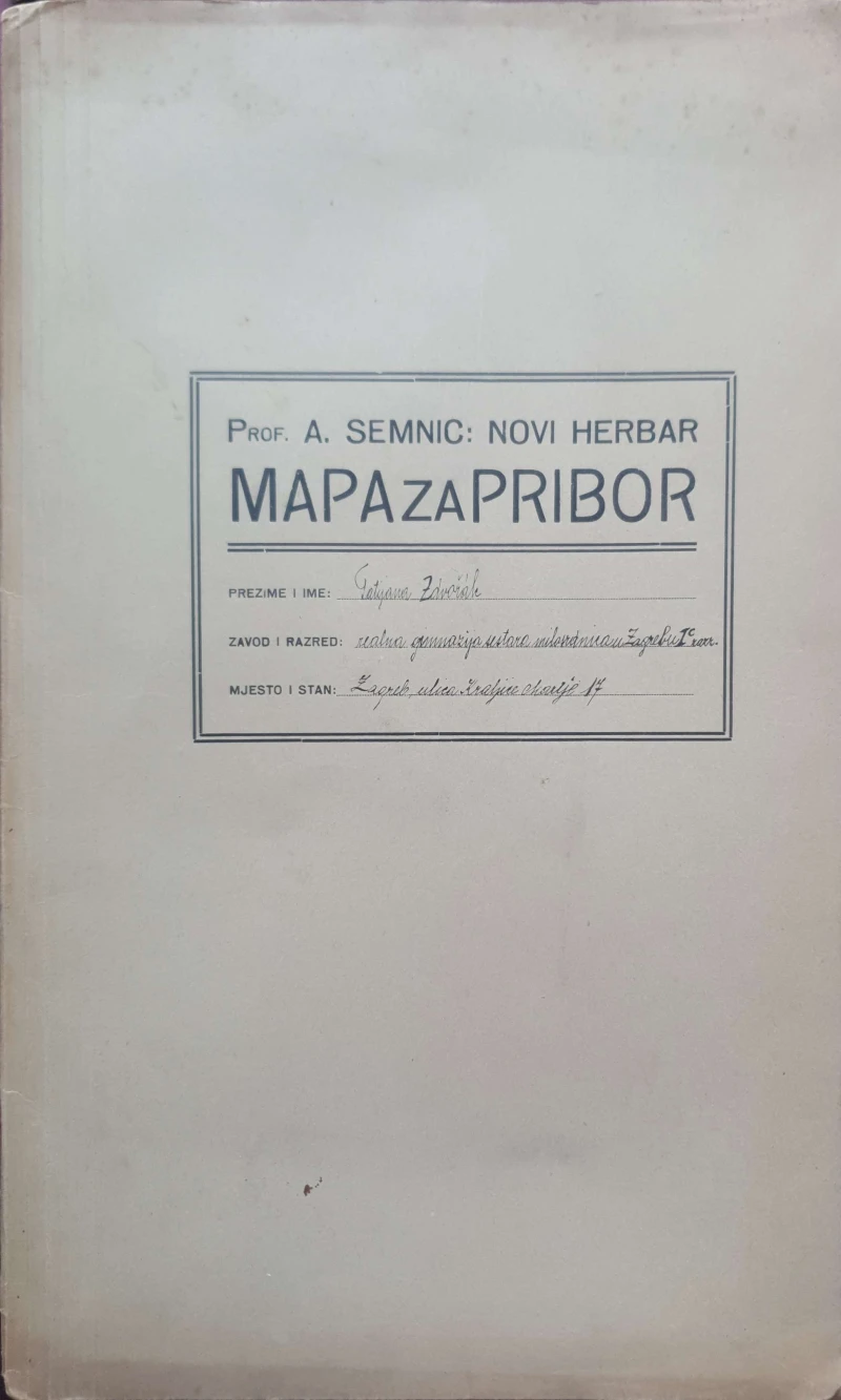 Aleksandar Semnic: Novi herbar