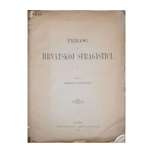 Emilije Laszowska: Prilog k hrvatskoj sfragistici II