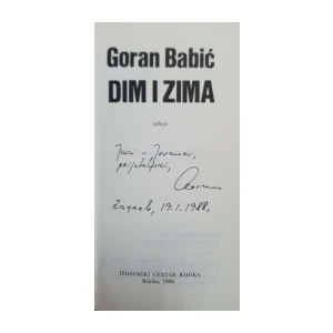 Goran Babić: Dim i zima