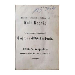 Josip Dronić: Ilirsko-nemačko-talianski Mali Rečnik