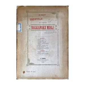 JLD Bogdanov: Trenutak prvo poglavlje balkanske misli