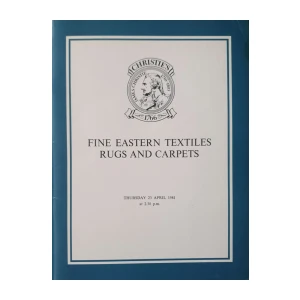 Christies 1766 Fine Eastern Textiles, Rugs and Carpets