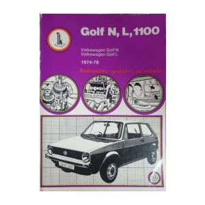 VOLKSWAGEN GOLF N, L, 1100 1974-78