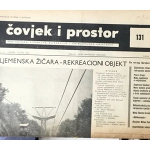Časopis: Čovjek i prostor  godište XI.  Zagreb 1964. broj 131.