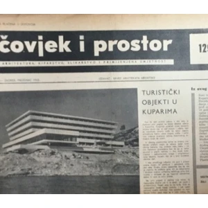 Časopis: Čovjek i prostor  godište X.  Zagreb 1963. broj 129.
