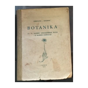 Horvatić- Dolenec: Botanika