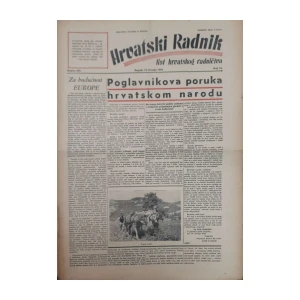 Hrvatski Radnik: broj 14/1944